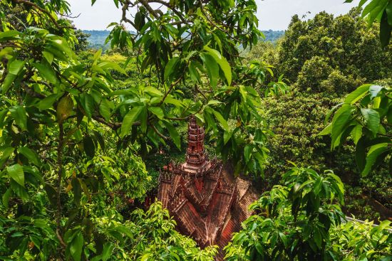 Randonnée au Phnom Kulen sacré à Siem Reap: Small Buddhist temple on Phnom Kulen