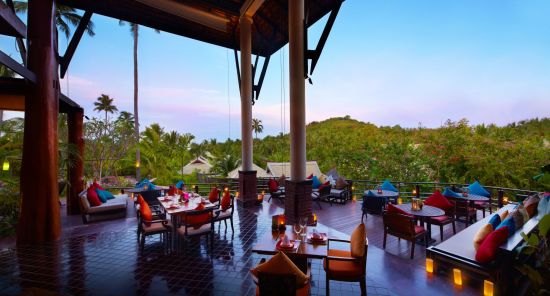Melati Beach Resort & Spa in Ko Samui:  Kan Sak Thong Restaurant