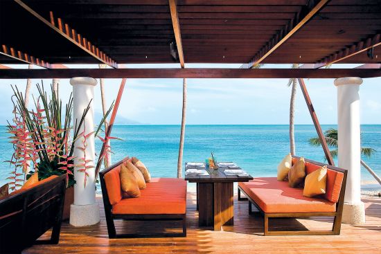 Melati Beach Resort & Spa in Ko Samui:  Beach Restaurant