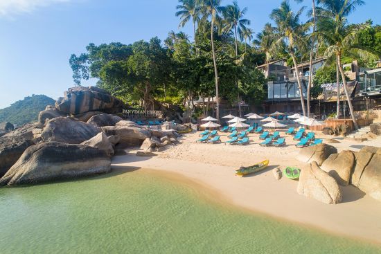 Panviman Resort in Ko Phangan:  Beach