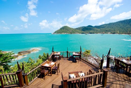 Panviman Resort in Ko Phangan:  Pool Deck Bar