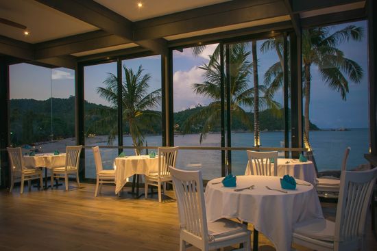 Panviman Resort in Ko Phangan:  Stone Beach Restaurant