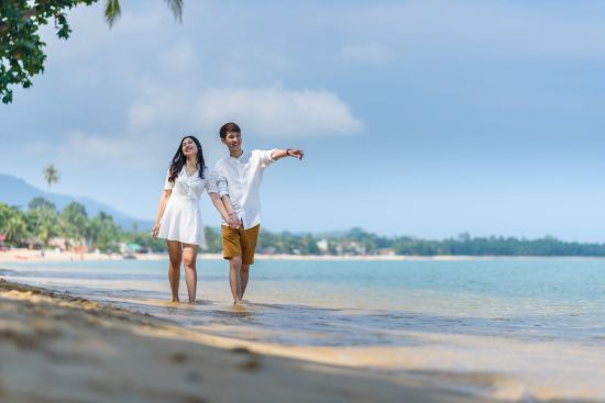 Paradise Beach Resort in Ko Samui:  Beachfront
