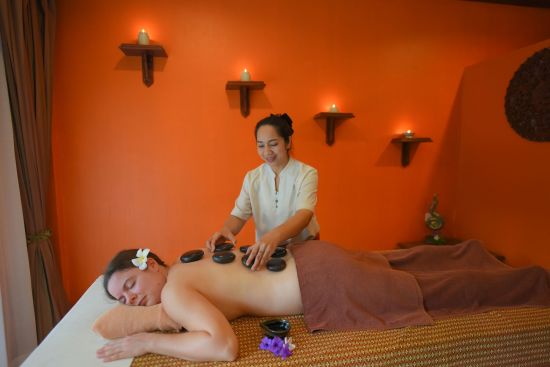 Paradise Beach Resort in Ko Samui:  Massage