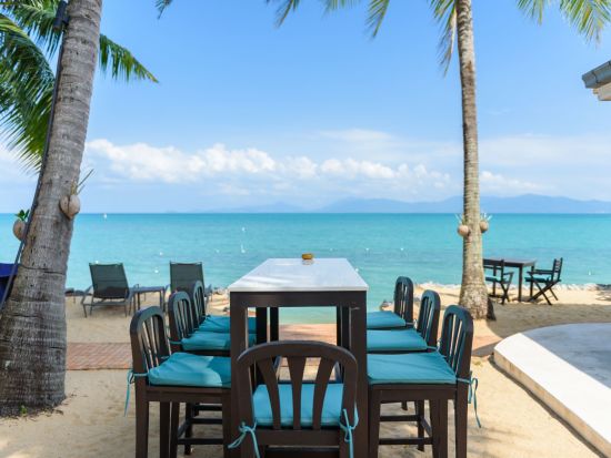 Paradise Beach Resort in Ko Samui:  Bar