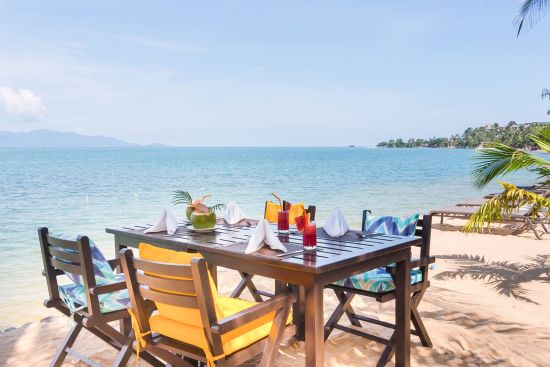 Paradise Beach Resort in Ko Samui:  Restaurant