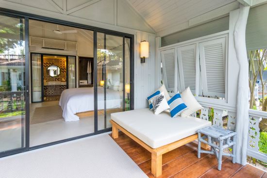 Paradise Beach Resort in Ko Samui:  Beachfront Villa
