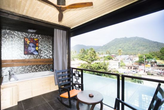 Pavilion Samui Villas & Resort à Ko Samui:  Deluxe Jacuzzi Suite