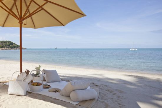 SALA Samui Choengmon Beach Resort in Ko Samui: beach: 