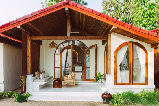 Zazen Boutique Resort & Spa in Ko Samui:  Beachfront Suite | Entrance
