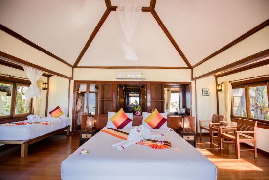 Sivalai Beach Resort in Ko Mook:  Beachfront Family Villa