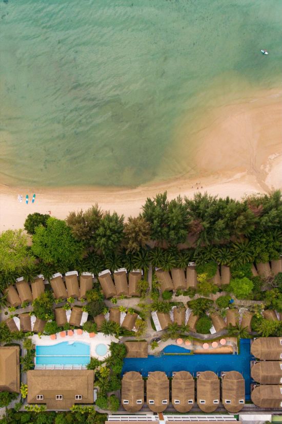 Tup Kaek Sunset Beach Resort in Krabi:  Overview Areal