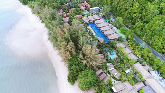 Tup Kaek Sunset Beach Resort in Krabi:  Aerial View