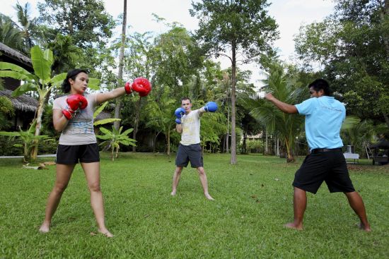 Centara Koh Chang Tropicana in Ko Chang:  Thai Boxing