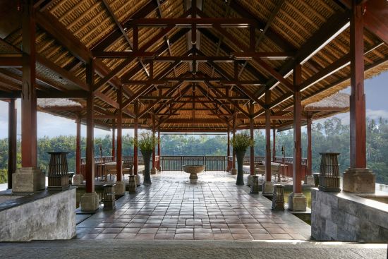 Mandapa, A Ritz-Carlton Reserve à Ubud:  Welcome pavilion