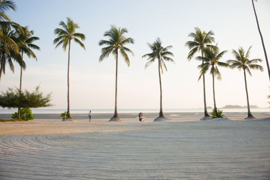 The Sanchaya in Bintan:  Beach