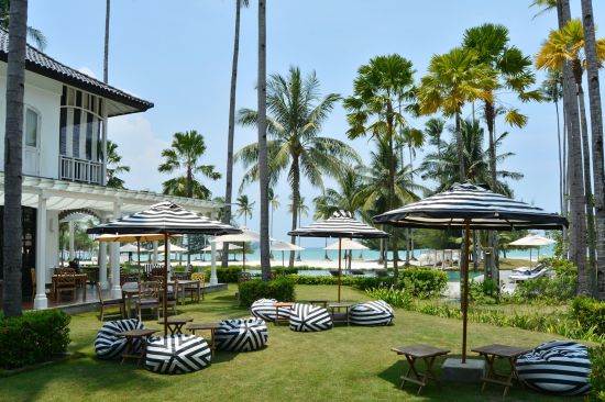 The Sanchaya in Bintan:  Beanbag Setup