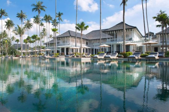 The Sanchaya in Bintan:  The Great House and Pool