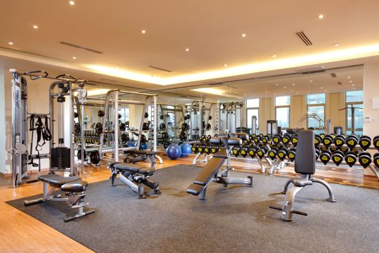 Jasmine Palace à Yangon:  Fitness room