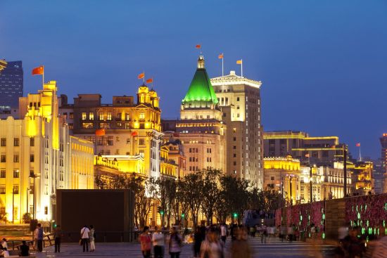Fairmont Peace in Shanghai:  Facade