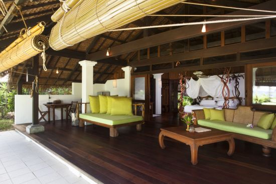 Koyao Island Resort à Ko Yao:  Beach Villa Suite | Living area