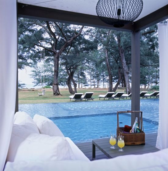 SALA Phuket Mai Khao Beach Resort:  Poolside Sala