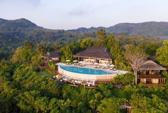 Six Senses Yao Noi à Ko Yao:  The Hilltop Aerial View