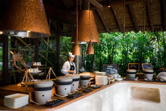 Six Senses Yao Noi à Ko Yao:  Breakfast at Living room