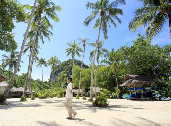 Paradise Koh Yao in Ko Yao:  Service under the palms