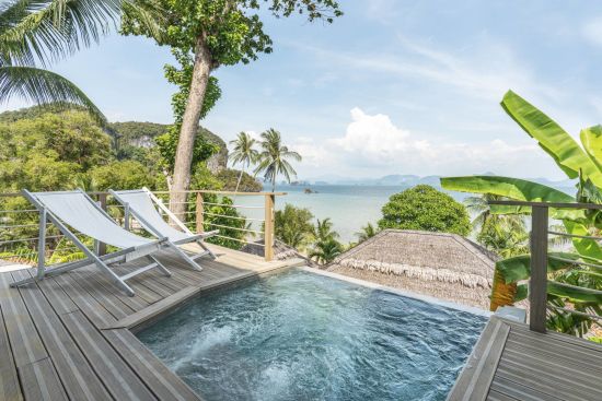 Paradise Koh Yao in Ko Yao:  Seaview Plunge Pool Deluxe Studio | Plunge Pool