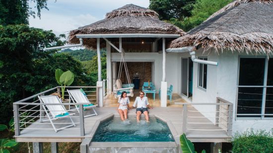 Paradise Koh Yao in Ko Yao:  Seaview Plunge Pool Deluxe Studio | Veranda