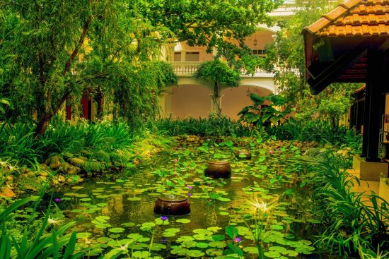 Anantara Hoi An Resort:  Resort gardens