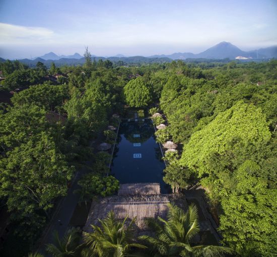 Pilgrimage Village in Hue:  Slope-Swimming-Pool
