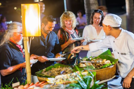 Anantara Mui Ne Resort à Phan Thiet:  Thung Seafood Restaurant | Buffet