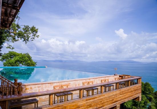 Santhiya Koh Yao Yai Resort & Spa in Ko Yao:  Saltwater Infinity Pool