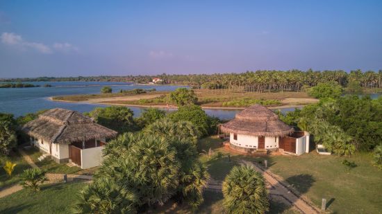Elements Beach & Nature Resort in Kalpitiya:  Lagoon Villa | Aerial View