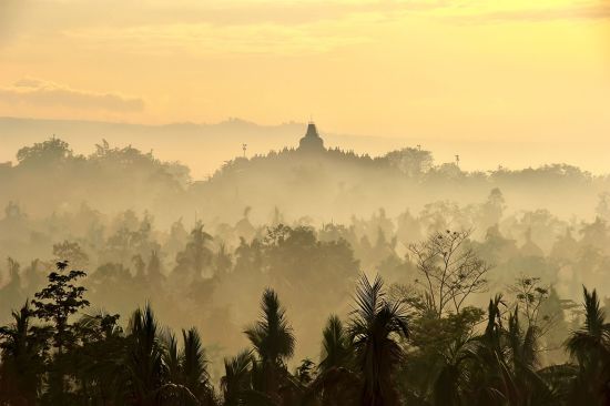 Plataran Borobudur Resort & Spa à Yogyakarta:  In the morning