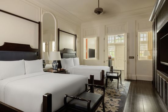 Raffles Singapore in Singapur:  Courtyard Suite | Twin