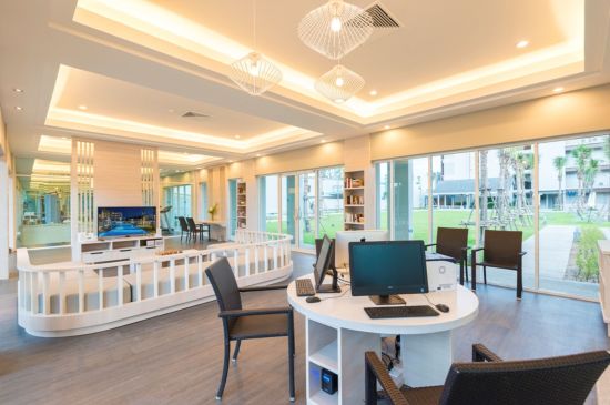 The Waters Khao Lak by Katathani:  Tech Hub and Living Room