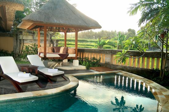 The Ubud Village Resort & Spa:  Rice Field Pool Villa
