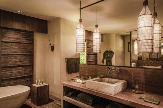 Phum Baitang à Siem Reap:  Terrace Villa | Pool Villa | Bathroom