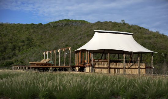 Jeeva Beloam Beach Camp à Lombok:  Tenda Restaurant
