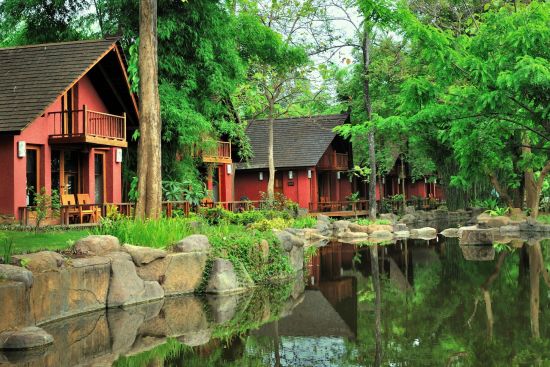 Pristine Lotus Resort à Lac Inle:  Lotus Villas Front Row