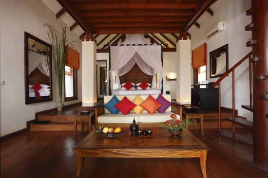 Pristine Lotus Resort in Inle Lake:  Inle Lotus Villa | Double Bed