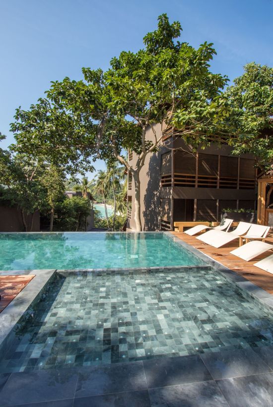 The Beach Club by Haadtien à Ko Tao:  beach club pool