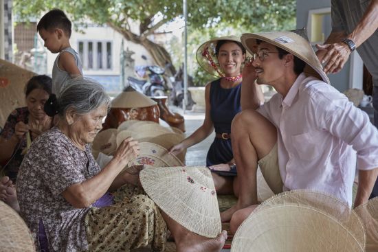 Anantara Quy Nhon Villas:  Hats making