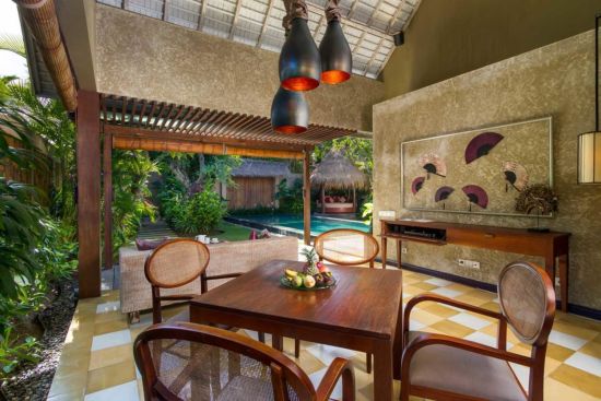 Space Villas Bali in Südbali:  1-Bedroom Villa | outdoor living area