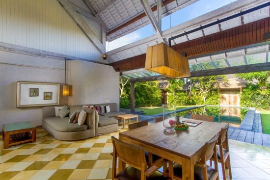 Space Villas Bali in Südbali:  2-Bedroom Villa | open living area