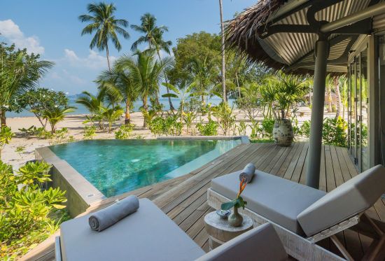 Tree House Villas Koh Yao in Ko Yao:  Beachfront Pool Villa