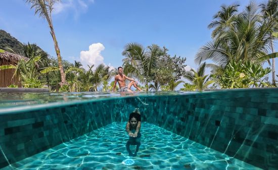 Tree House Villas Koh Yao in Ko Yao:  Beachfront Pool Villa